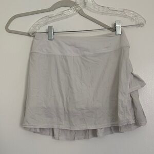 lululemon athletica white Mini Skirt
